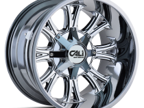 Cast Aluminum Wheels Americana 9101 CH 20x10 Chrome 5 On 127/5 On139.7 Bolt Pattern -25 Offset Cali Offroad Wheels