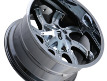 Cast Aluminum Wheels Twisted 9102 CH 22x12 Chrome 6 On 135/6 On139.7 Bolt Pattern -44 Offset Cali Offroad Wheels