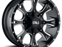 Cast Aluminum Wheels Anarchy 9103 SB 20x9 Milled Spokes Satin Black 5 On 127/5 On139.7 Bolt Pattern 0 Offset Cali Offroad Wheels