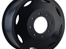 Dually Wheels Brutal Dually 9105 BK 22x8.25 Black 8 On 170 Bolt Pattern 115 Offset Cali Offroad Wheels