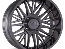 Cast Aluminum Wheels Rawkon 9109 SL 22x12 Graphite 6 On 135 Bolt Pattern -51 Offset Cali Offroad Wheels