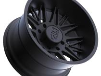 Cast Aluminum Wheels Rawkon 9109 MB 22x12 Matte Black 6 On 135 Bolt Pattern -51 Offset Cali Offroad Wheels