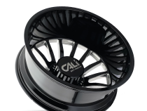 Cast Aluminum Dually Wheels Summit Dually 9110D GB 22x8.25 Milled Spokes Gloss Black 8 On 210 Bolt Pattern -232 Offset Cali Offroad Wheels