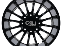 Cast Aluminum Dually Wheels Summit Dually 9110D GB 22x8.25 Milled Spokes Gloss Black 8 On 210 Bolt Pattern -232 Offset Cali Offroad Wheels