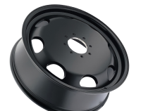 Dually Wheels Summit Dually 9110D MB 22x8.25 Matte Black 8 On 165.1 Bolt Pattern 100 Offset 116.7 Bore Cali Offroad Wheels