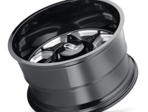 Cast Aluminum Wheels Sevenfold 9111 GB 20x9 Milled Spokes Gloss Black 6 On 135 Bolt Pattern 0 Offset Cali Offroad Wheels