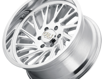 Cast Aluminum Wheels Purge 9114 PO 20x10 Milled Spokes Polished Silver 5 On 127 Bolt Pattern -25 Offset Cali Offroad Wheels