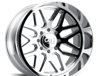 Cast Aluminum Wheels Invader 9115 CH 20x10 Chrome 6 On 135 Bolt Pattern -25 Offset Cali Offroad Wheels
