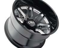 Cast Aluminum Wheels Invader 9115 GB-M 28x12 Milled Gloss Black 6 On 135 Bolt Pattern -44 Offset Cali Offroad Wheels
