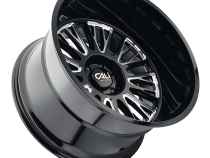 Cast Aluminum Wheels Vertex 9116 BM 22x12 Milled Gloss Black 6 On 135 Bolt Pattern -44 Offset Cali Offroad Wheels
