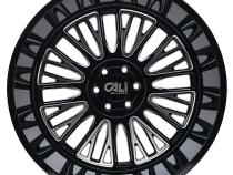 Cast Aluminum Wheels Vertex 9116 BM 22x12 Milled Gloss Black 6 On 135 Bolt Pattern -44 Offset Cali Offroad Wheels