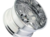 Cast Aluminum Wheels Auburn 9117 PO 22x12 Milled Spokes Polished 6 On 135 Bolt Pattern -51 Offset Cali Offroad Wheels