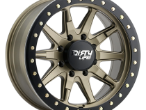 Dirty Life Race Wheels DT-2 9304 Satin Gold 17X9 5-127 -12Mm 78.1Mm
