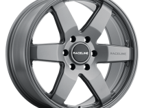 Aluminum Wheels 20x9 Addict 942GS Greystone Gray Multi Spoke -12 Offset 6 on 139.7 Bolt Pattern 106.1 Bore Raceline