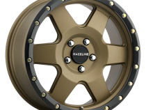 Aluminum Wheels 17x8 Boost 946BZ Satin Bronze 6 Spoke 35 Offset 5 on 110 Bolt Pattern 72.62 Bore Raceline