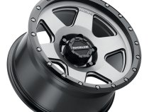 Aluminum Wheels 20x9 Boost 946G Satin Gunmetal Gray 6 Spoke 0 Offset 8 on 165.1 Bolt Pattern 130.81 Bore Raceline