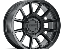 Aluminum Wheels 15x8 Gauge 950B Satin Black Multi Spoke -24 Offset 5 on 114.3 Bolt Pattern 78.1 Bore Raceline