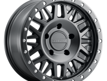 Aluminum Wheels 17x8.5 Ryno 951B Satin Black 0 Offset 5 on 150 Bolt Pattern 110.5 Bore Raceline