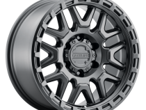 Aluminum Wheels 17x9 Krank 953B Satin Black -12 Offset 5 on 127 Bolt Pattern 78.1 Bore Raceline