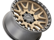 Aluminum Wheels 18x9 Krank 953BZ Satin Bronze -12 Offset 6 on 139.7 Bolt Pattern 106.1 Bore Raceline