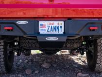 Receiver Hitch Step Slider Black Steel Powdercoat Rock Slide Engineering