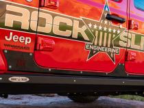 JL 4 Door Step Slider Rocker Guards Rock Slide Engineering