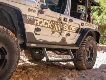 Jeep JK Side Step Slider Set For 07-18 Wrangler JK 4 Door Models Set Rock Slide Engineering