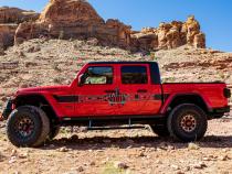 JT Gladiator Side Step Sliders For 24-25 Jeep Gladiator Extensions Sub Part Rock Slide Engineering