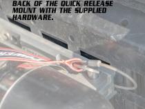 Fire Extinguisher Back Plate Black Power Tank