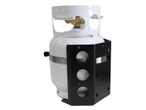 Propane Tank Bracket 5 Lb Manchester 1.2 Gallon LP Bottle 8 Inch Diameter Power Tank
