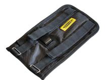 CO2 Tank 20 Oz Bottle Straight Jacket W/Belt Clip Power Tank