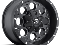 Aluminum Wheels 17X9 Revolver D525 5 On 114.3/5 On 127 Matte Black/Milled 78.1 Bore -12 Offset Fuel Off Road Wheels
