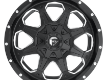 Aluminum Wheels 18X9 Boost D534 5 On 114.3/5 On 127 Black Milled 78.1 Bore 1 Offset Multi Spoke Fuel Off Road Wheels