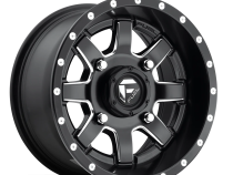 Aluminum Wheels 14X7 Maverick UTV D538 4 On 110 Matte Black Milled 79.4 Bore 13 Offset Fuel Off Road Wheels