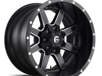 Aluminum Wheels 17X9 Maverick D538 5 On 114.3/5 On 127 Black/Milled 78.1 Bore 1 Offset Fuel Off Road Wheels