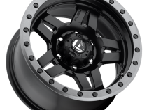 Aluminum Wheels 17X8.5 Anza D557 5 On 127 Matte Black 78.1 Bore 6 Offset 5 Spoke Fuel Off Road Wheels