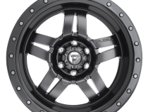 Aluminum Wheels 18X9 Anza D558 5 On 127 Matte Gunmetal Gray 78.1 Bore 1 Offset 5 Spoke Fuel Off Road Wheels