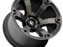 Aluminum Wheels 17X9 Beast D564 5 On 127 Matte Black/Machined Dark Tint 78.1 Bore 1 Offset 6 Spoke Fuel Off Road Wheels