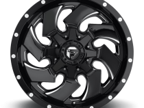 Aluminum Wheels 20X12 Cleaver D574 5 On 114.3/5 On 127 Gloss Black/Milled 78.1 Bore -44 Offset 8 Spoke Fuel Off Road Wheels