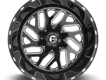 Aluminum Wheels 20X10 Triton D581 5 On 114.3/5 On 127 Gloss Black/Milled 78.1 Bore -18 Offset Mesh Spoke 40 Lbs Fuel Off Road Wheels