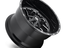 Aluminum Wheels 24X12 Triton D581 5 On 127/5 On 139.7 Gloss Black/Milled 87.1 Bore -44 Offset Mesh Spoke Fuel Off Road Wheels
