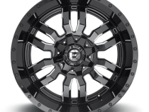Aluminum Wheels 20X10 Sledge D595 5 On 114.3/5 On 127 Gloss Black/Milled 78.1 Bore -18 Offset Fuel Off Road Wheels