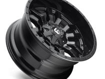 Aluminum Wheels 18X9 Sledge D596 5 On 114.3/5 On 127 Matte Black/Gloss Black Lip 78.1 Bore -12 Offset Fuel Off Road Wheels