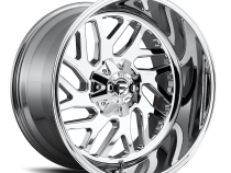 Aluminum Wheels 24X12 Triton D609 6 On 135/6 On 139.7 Chrome Plated 106.1 Bore -44 Offset Mesh Spoke Fuel Off Road Wheels