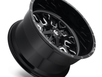 Aluminum Wheels 17X9 Stroke D611 5 On 114.3/5 On 127 Gloss Black/Milled 78.1 Bore 1 Offset Fuel Off Road Wheels
