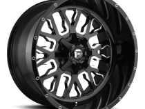 Aluminum Wheels 20X10 Stroke D611 5 On 114.3/5 On 127 Gloss Black/Milled 78.1 Bore -18 Offset Fuel Off Road Wheels