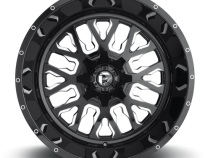 Aluminum Wheels 20X10 Stroke D611 5 On 114.3/5 On 127 Gloss Black/Milled 78.1 Bore -18 Offset Fuel Off Road Wheels