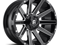 Aluminum Wheels 20X9 Contra D615 5 On 114.3/5 On 127 Gloss Black/Milled 78.1 Bore 1 Offset Multi Spoke Fuel Off Road Wheels