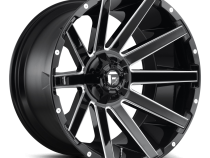 Aluminum Wheels 20X9 Contra D616 5 On 114.3/5 On 127 Matte Black/Milled 78.1 Bore 1 Offset Multi Spoke Fuel Off Road Wheels