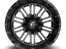 Aluminum Wheels 22X12 Hardline D620 5 On 114.3/5 On 127 Gloss Black/Milled 78.1 Bore -44 Offset Fuel Off Road Wheels